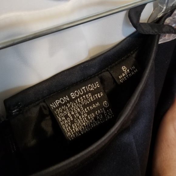 Nipon Boutique black/white jacket with skirt - Picture 4 of 4